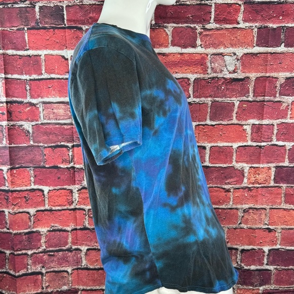 Hollister Men’s Short Sleeve Tie-Dye T-Shirt - Size: XL - Blue / Black - Picture 4 of 6